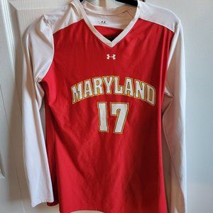 University of Maryland Long Sleeve Under Armour Jersey